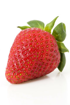 strawberry isolated in white background