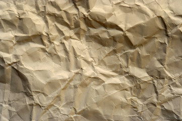 old crumpled paper