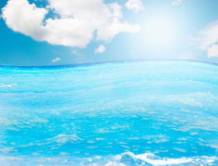 Background of a surface of water.