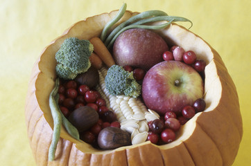 Autumn harvest bounty.