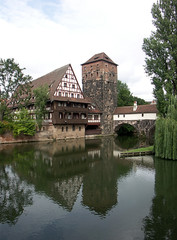 Fototapeta na wymiar Nürnberg Weinstadel 2006-08