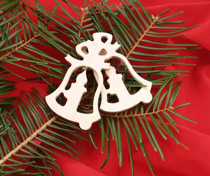 Wooden christmas decoration