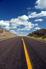 The historical New Mexico highway 