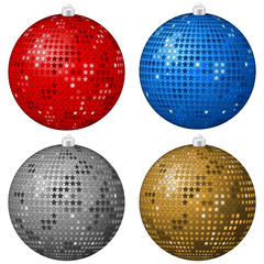 abstract Christmas balls 3