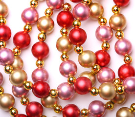 Background of shining beads