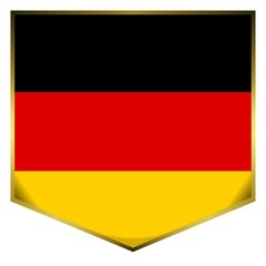 drapeau ecusson allemagne germany flag