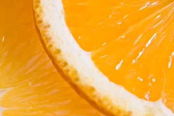 Möbelaufkleber orange Makro © Pumba