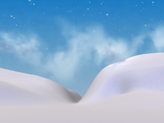 schnee landschaft