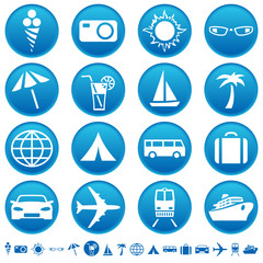 Travel & tourism icons