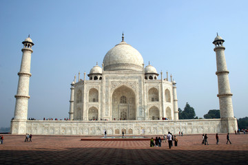 Fototapeta na wymiar Taj Mahal 04