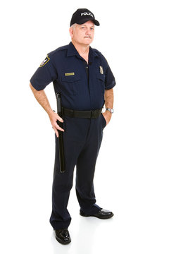 Police Officer Full Body