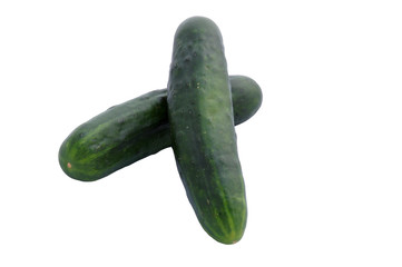 Two cucumbers