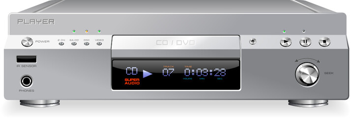 CD or DVD Player