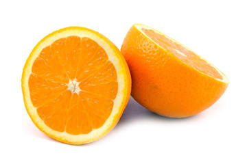 Orange isolated on a white background