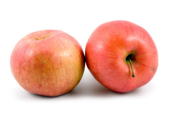 Apples isolated on a white background