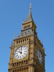 Fototapeta na wymiar Big Ben Clock Tower London