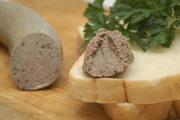 hausgemachte Leberwurst