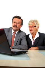 Fototapeta premium Mature Team