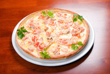 Pizza and italian kitchen. Studio. ,Close-up