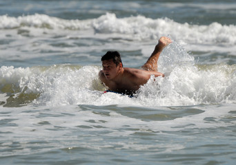 Boogie boarding