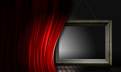 abstract theater stage