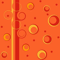 Seamless fire background