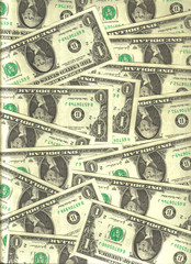 background of U.S. dollar banknotes
