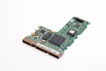 hard disc electronics isolated