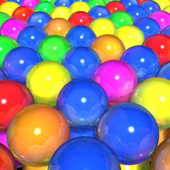 Bolas de colores