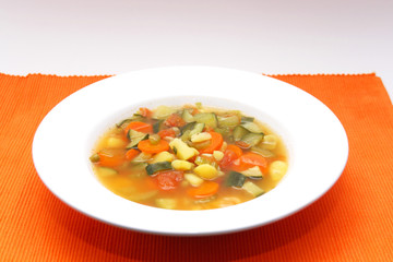 Gemüsesuppe