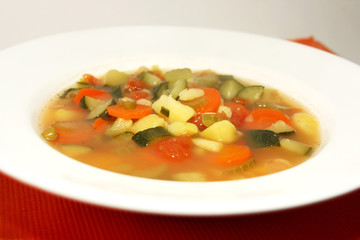 Gemüsesuppe