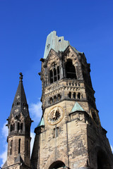 Fototapeta na wymiar Kościół Pamięci w Berlinie