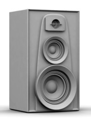 Obraz premium Great loud speakers. 3d