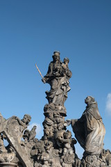 Statue dans Prague Praha