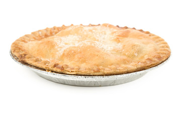 Apple Pie with white background