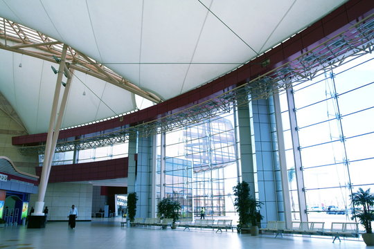 interior in airport