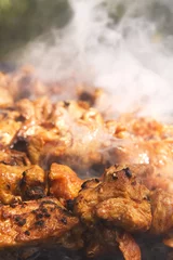 Photo sur Plexiglas Pique-nique Barbecue preparation