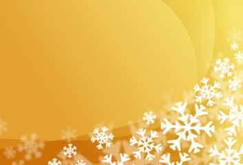 Obraz premium snow flake background