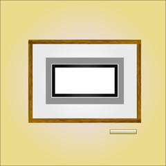 picture frame vector