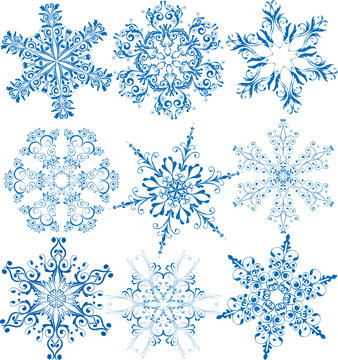 snowflakes collection