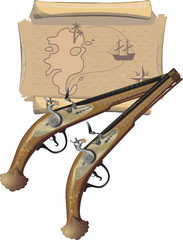 Two Pirate pistol