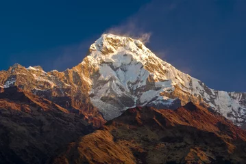 Deurstickers Annapurna Annapurna