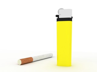 Cigarette & lighter