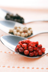 pepper on the spoon