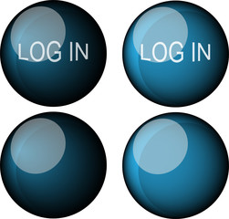 log in buttons