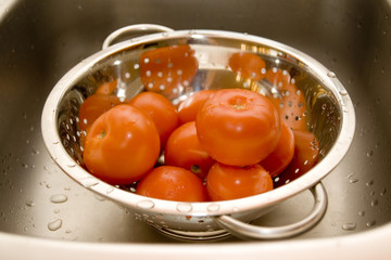 Tomatos in bowl
