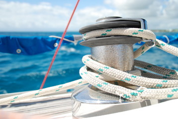 winch en régate 3 © Claire Leguillochet