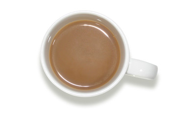 White Coffee Cup