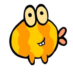Obraz premium funny fish 2