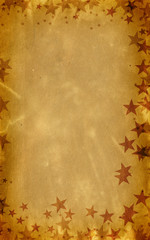 Festive Party Christmas Card background with Stars